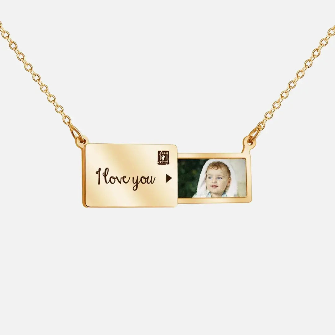 Colar Envelope — Foto Secreta Personalizada