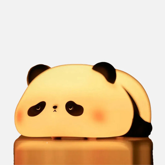 Luminária de Silicone Panda com Toque e Controle de Brilho